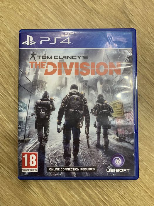 Гра the division, диск для PS4