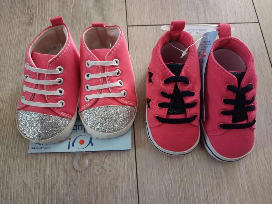 2pary niechodki rozm 6-12m