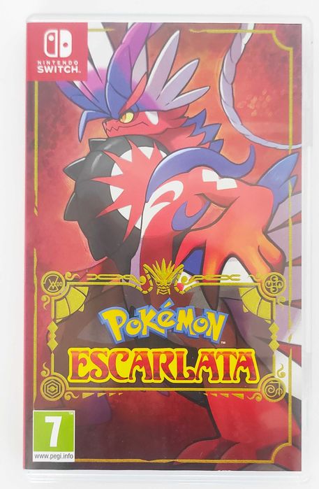 Pokémon Scarlet - Nintendo Switch - Jogo - 24H Envio