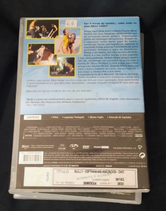 DVD bully estranhas amizades