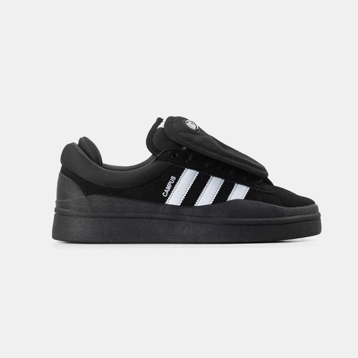 Мужские кроссовки Adidas Campus Black-White. Размеры 40-45