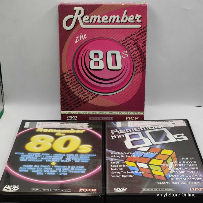 DVD - Remember The 80s (2xDVD-V, Compilação, PAL) - Ref. MCLE