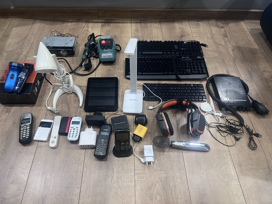 Duży Zestaw Różnej  Elektroniki