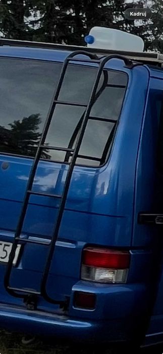 drabina na kampera vana busa vw t4 wysyłka montaż bezinwazyjny lekka