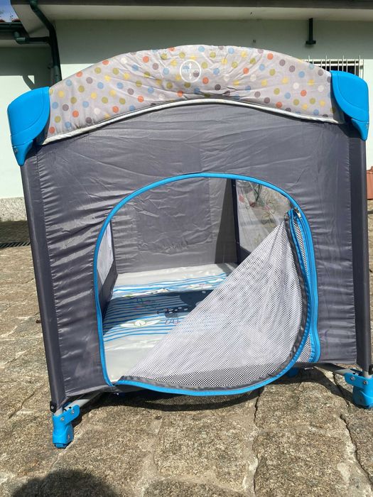 Parque de Bebé ZY Baby com Porta Lateral e Saco Transporte