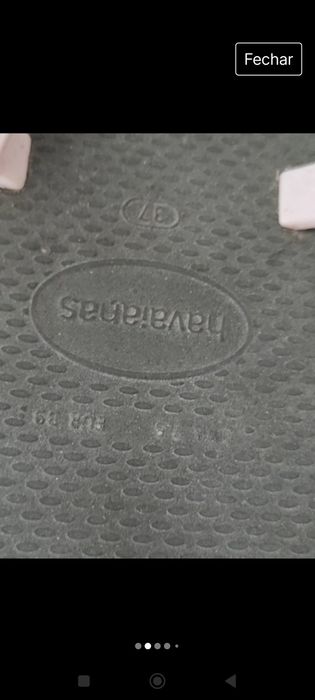 Sandálias Havaianas verdes n. 39 EU