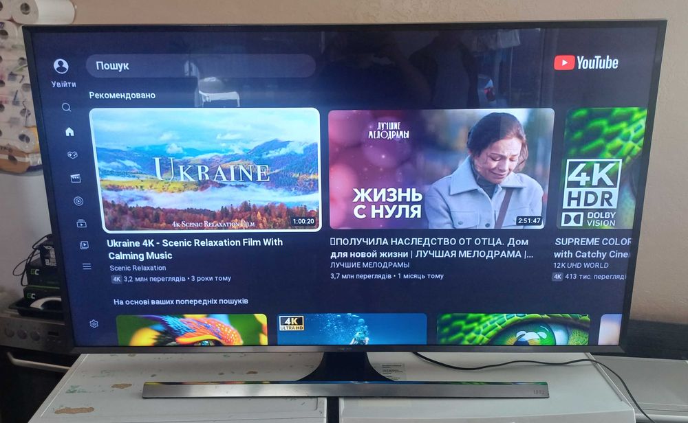 Телевизор 55 дюймов UHD 4K Smart TV Самсунг Samsung UE55JU7090 Series7