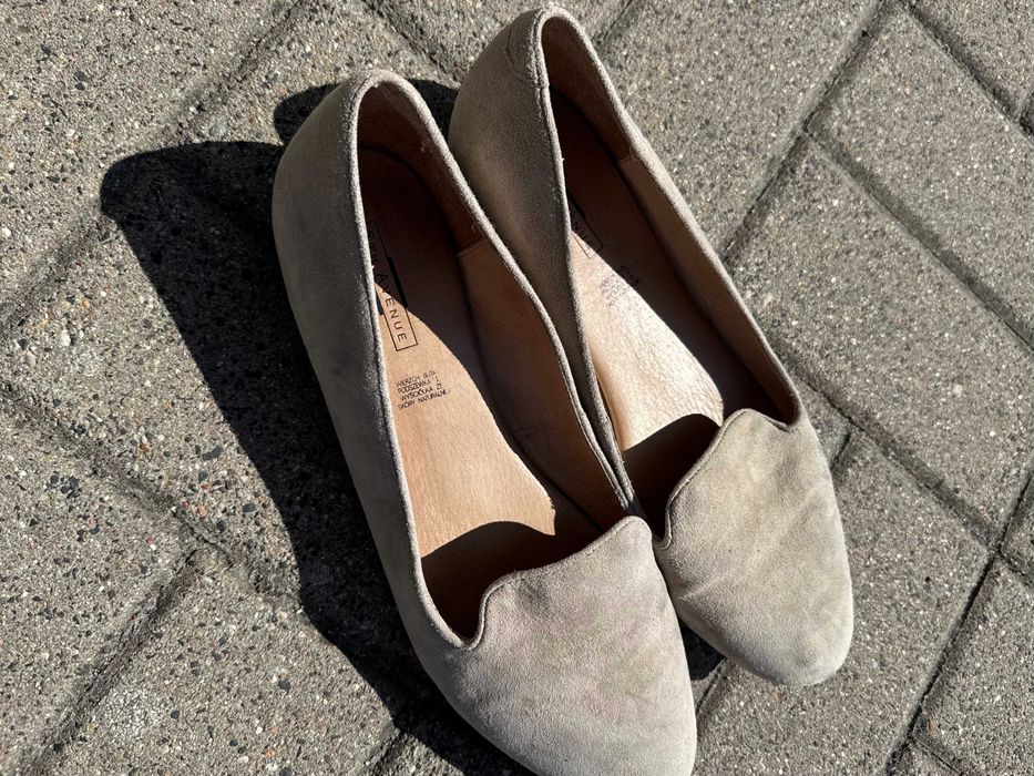 5th avenue Baleriny mokasyny skórzane rozmiar 40 buty