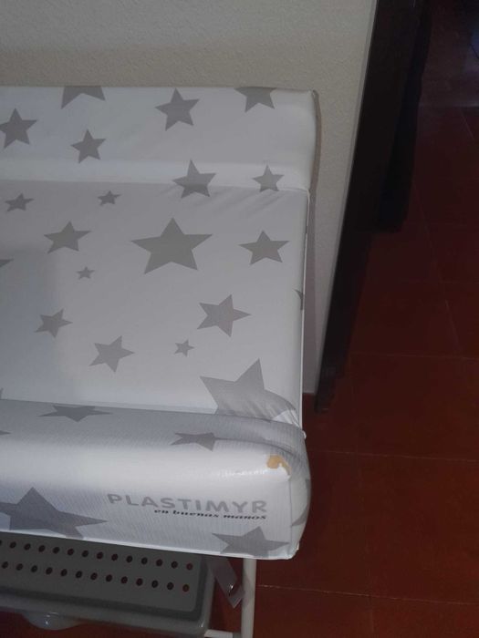 Banheira Dobrável Lea Estrelas Fundo Branco Plastimyr