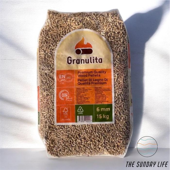 CERTYFIKOWANY PELLET DRZEWNY 1050kg 6 mm - 70 x 15kg