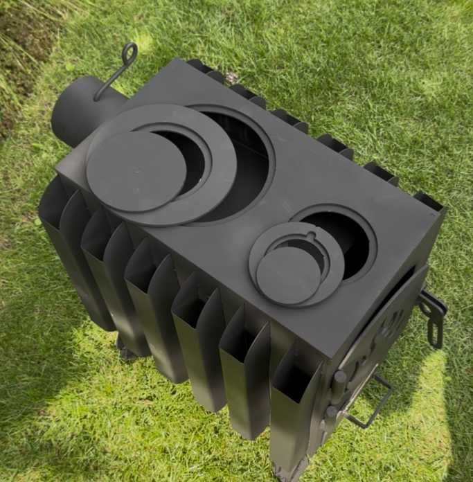 Піч буржуйка булер'ян "Батарея НОВА", метал 4мм, для Дому Дачі в Гараж