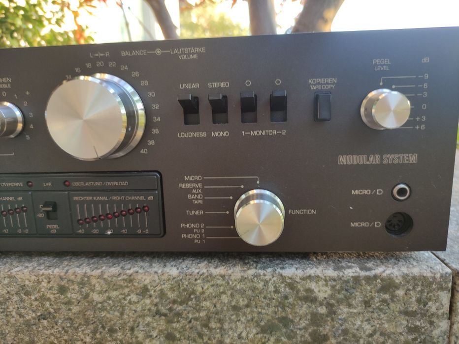 Telefunken TA-750 amplificador topo de gama