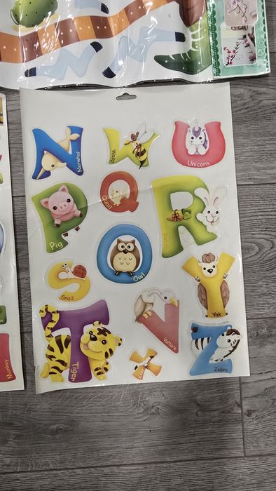 Autocolantes e stickers de decoração para criança