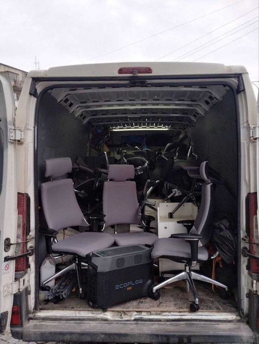 Офісні переїзди‼️фургон гідроборт перевезення скла пакування ГАРАНТІЯ