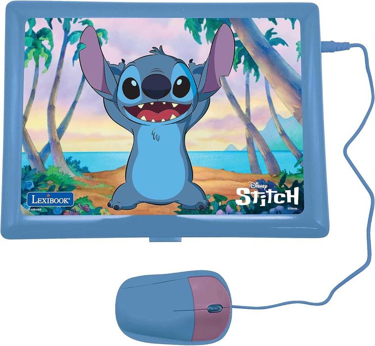 Lexibook Francusko-angielski notebook edukacyjny Disney Stitch 124