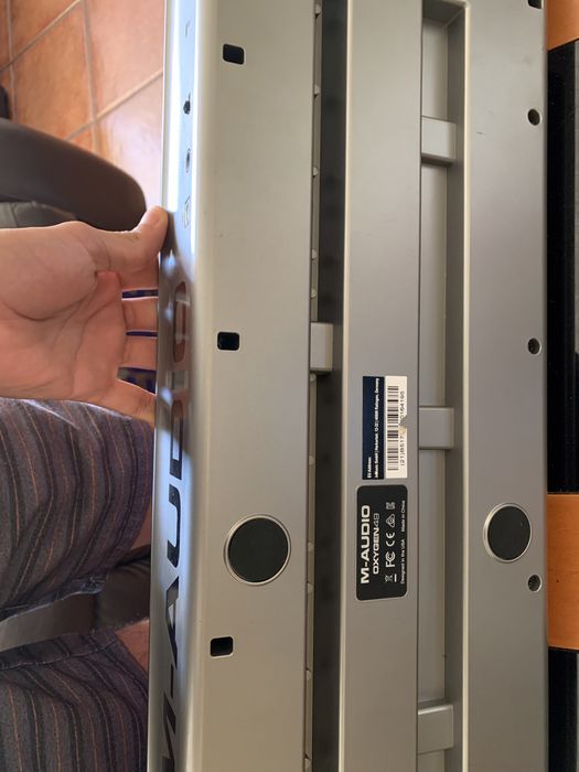 M audio oxygen 49 (teclado, piano)