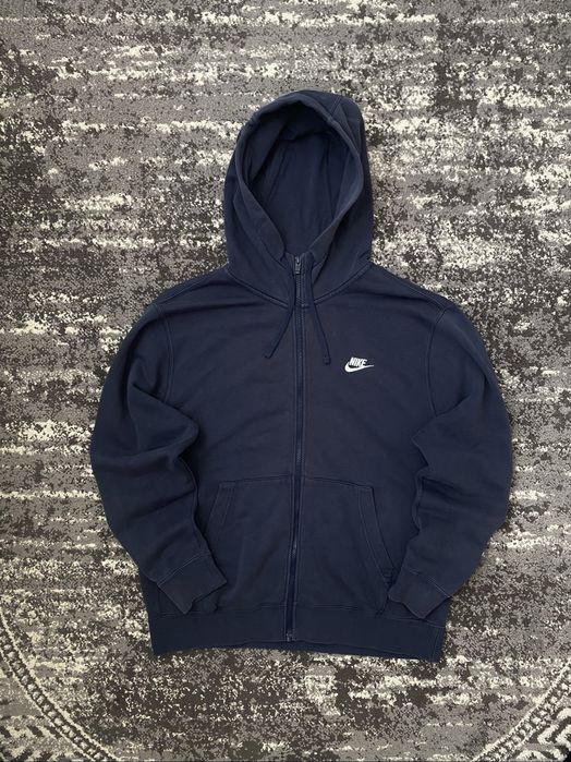 Зип Худі Nike NSW синього кольору Л розмір