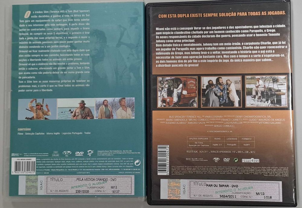 3 Filmes do Bud Spencer e do Terence Hiil