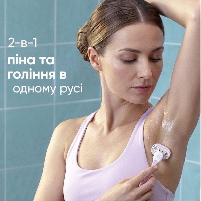 Змінні картриджі для гоління жіночі (на 3 леза) Gillette Venus ComfortGlide Breeze, поштучно без упаковки (2, 3, 4 .. 8 шт)