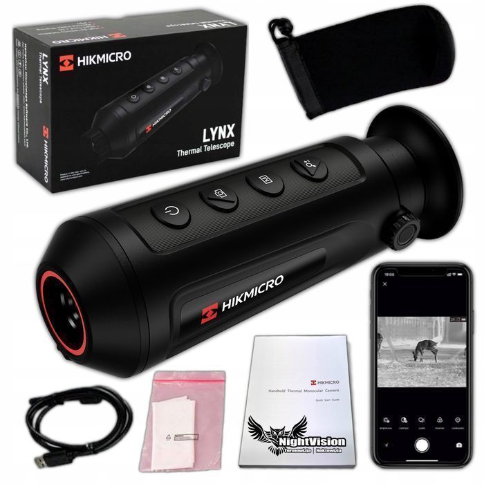 Monokular Kamera Termowizyjna Termowizor Hikmicro Lynx LC06S