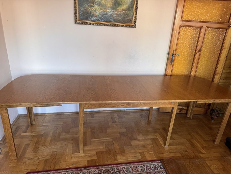 Stół drewniany rozkładany