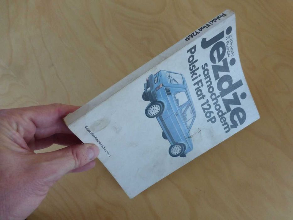 Jeżdżę samochodem Polski Fiat 126P. Klimecki Podolak. 1990
