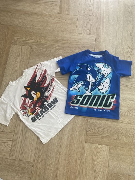 Koszulki SONIC H&M r 122/128