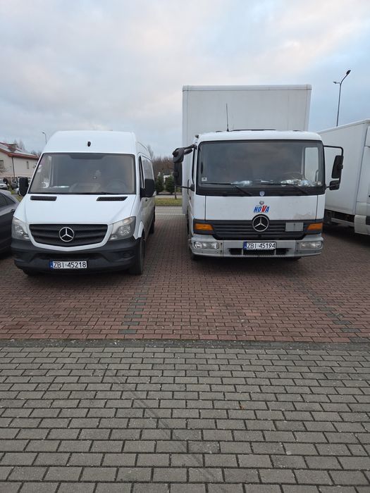 Transport przeprowadzki,przewoz  gruzu piasku ziemi opróżnianie mieszk