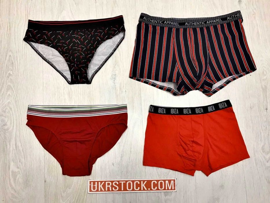 Білизна Primark 12,5 €/кг Чоловіча білизна Сток Оптом Мужское белье