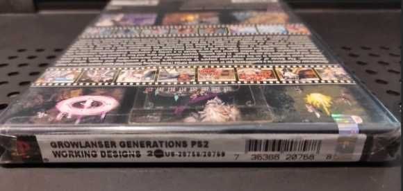 Growlanser Generations NTSC-U PS2 (Novo selado)