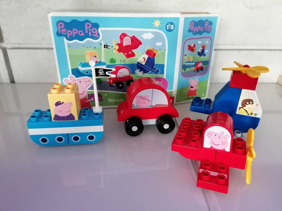 Bloxx Peppa Pig klocki pojazdy 1,5-5 lat