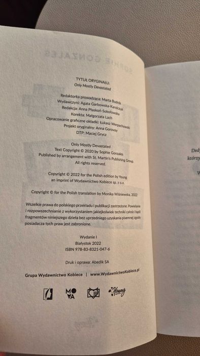 Only Mostly Devastated Sophie Gonzales