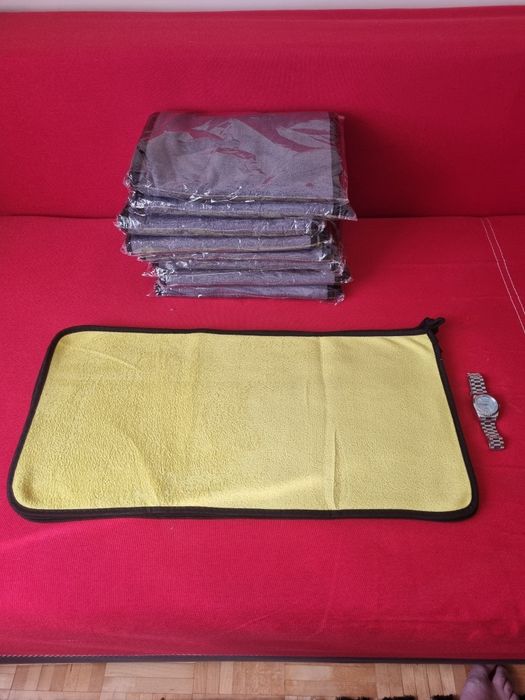 Zestaw do auta ściereczki microfibra 10szt   Duże+Małe  60cm i 30cm