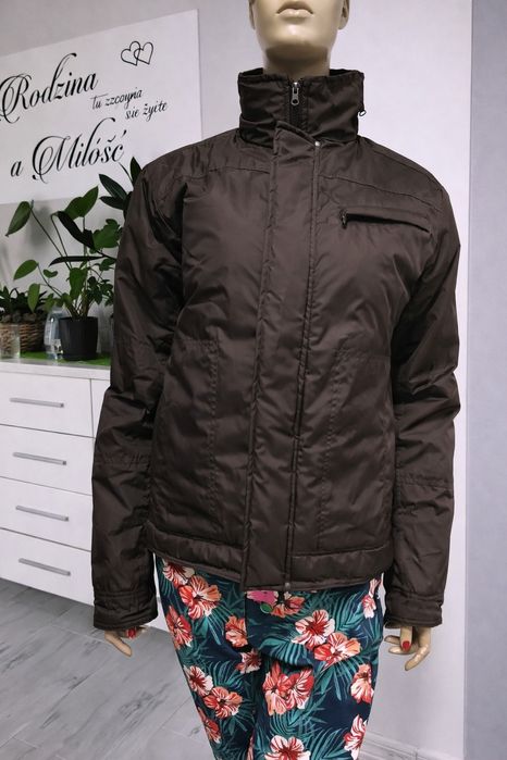 Kurtka męska brązowa wiosenna przejściowa rozmiar M