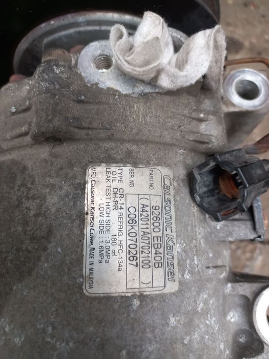 Компрессор кондиционера Ниссан Патфайндер навара Nissan Navara D40 Pathfinder r51
