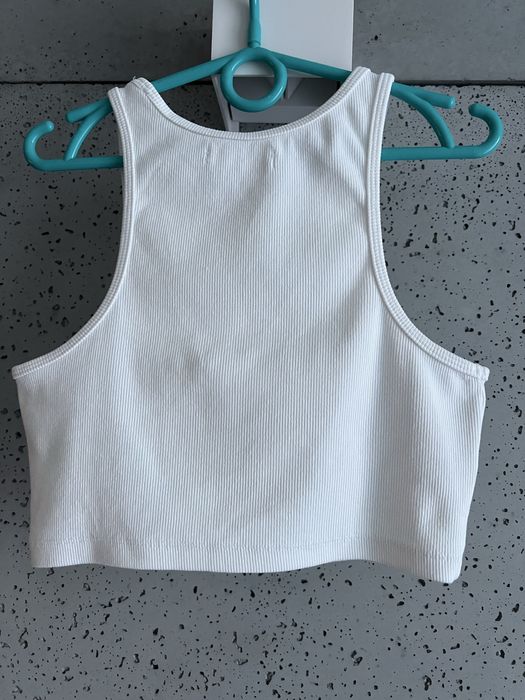 Crop top zestaw biały czarny Reserved rozmiar S