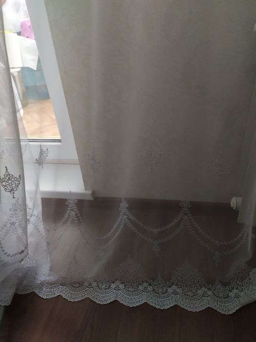 Продается тюль 6 .5 м.