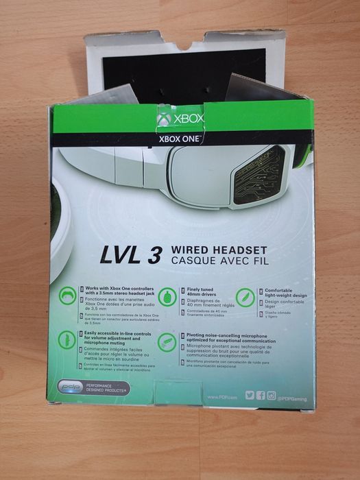 Słuchawki Xbox PDP afterglow lvl 3