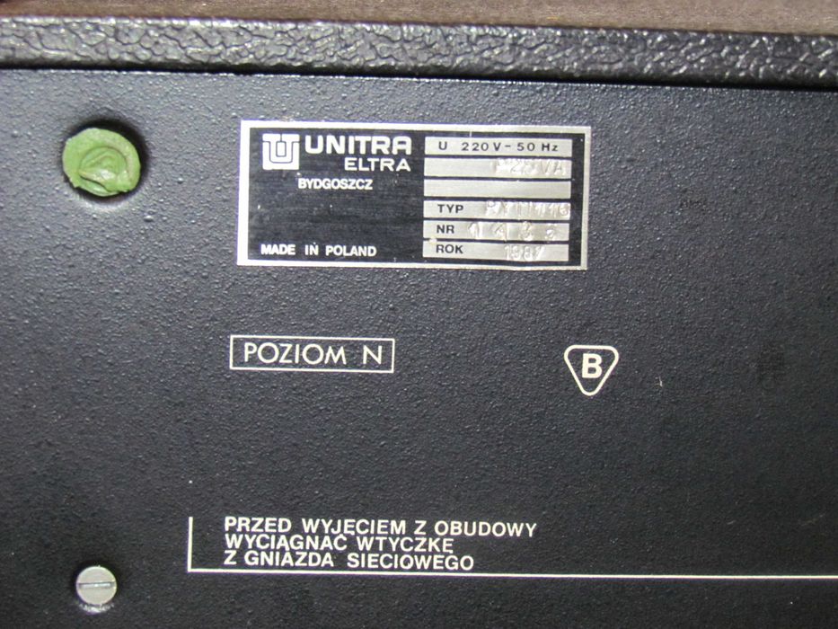 Automat perkusyjny unitra eltra RYTM 16