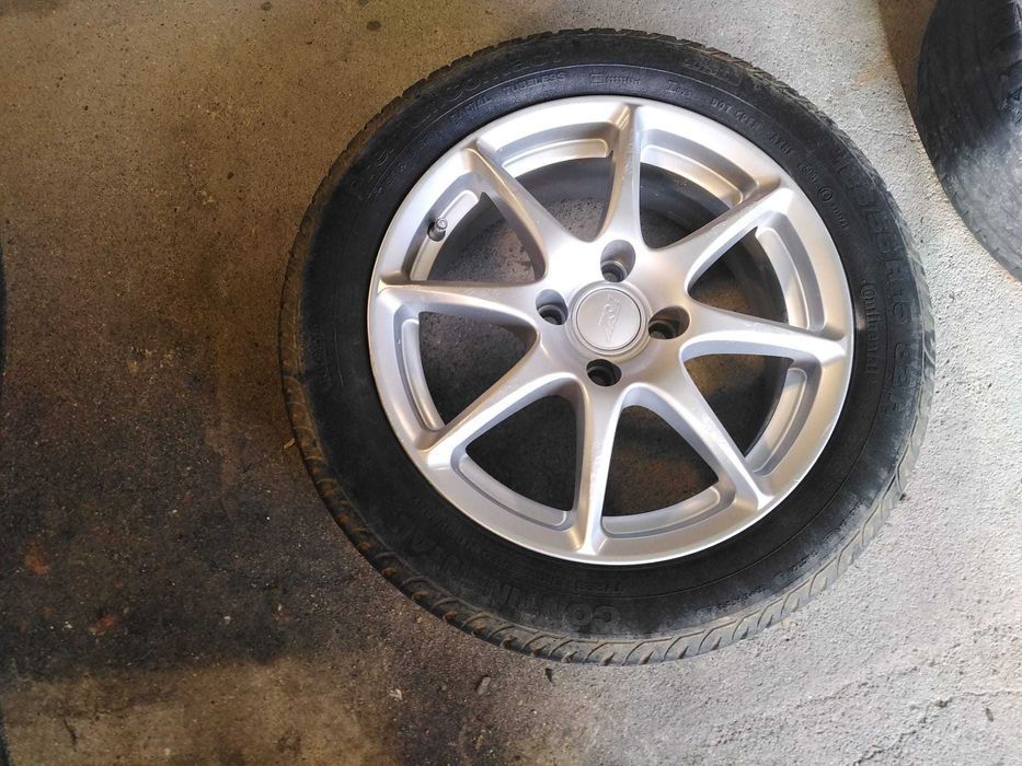 4 Jantes TSW 6JX15 4X114.3 ET 35 com 2 Pneus 185/55R15 Piso 90%