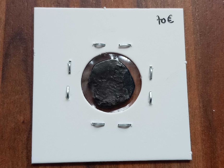 Moeda 1/2 Bazaruco 1680 D. Pedro P. Regente  - Índia