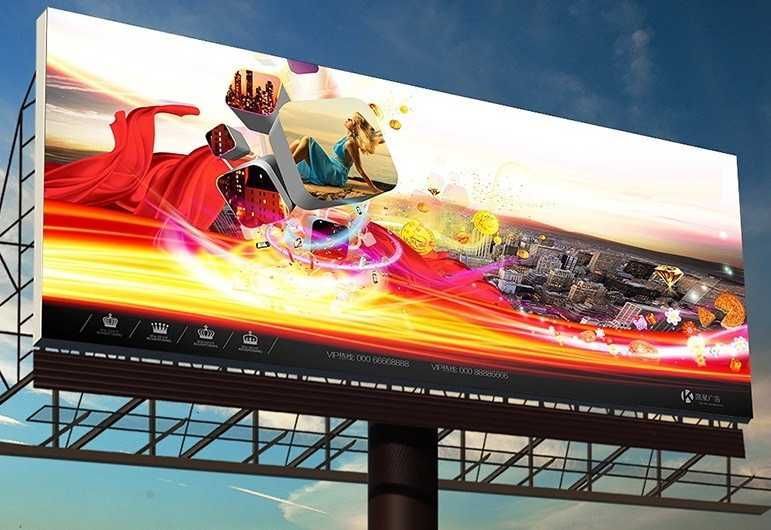 Светодиодный экран для улицы P10, Р5, Р4, LED Табло. Билборд