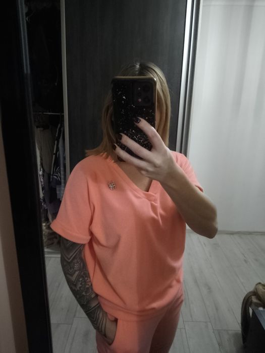 Komplet welurowy