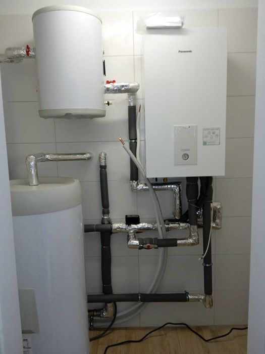 Zestaw z montażem pompa ciepła Panasonic 5KW