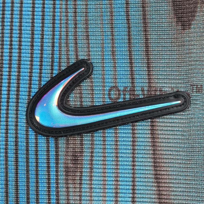 OFF-WHITE X NIKE 001 Soccer Jersey Blue Світшот Лонгслів Лонг