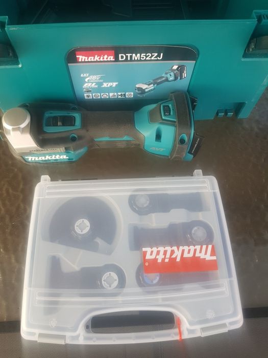 Narzędzie wielofunkcyjne Makita +Skrzynka + brzeszczoty