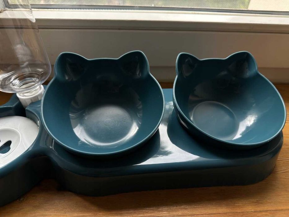 Zestaw 2 misek 500 ml dla psa kota