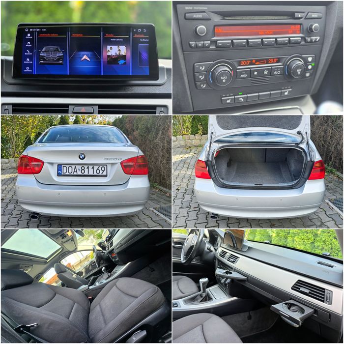 BMW e90 320d 163KM 6-Bieg, Android, Climatronic, Tempomat, Szyberdach