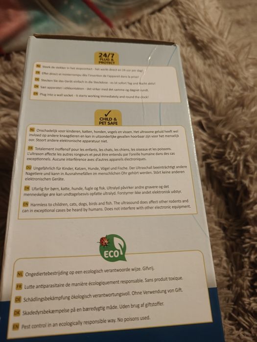 Ultradźwiękowy odstraszacz na myszy i szczury