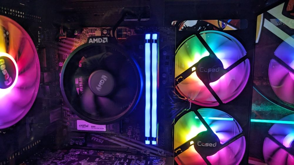 Komputer gamingowy ryzen 5 rtx 3070/rx6600xt ssd500nvme 16gb